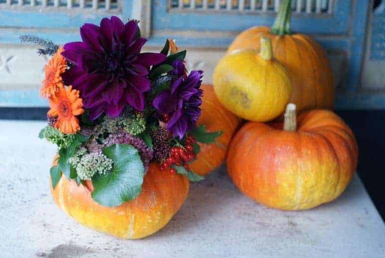 How to arrange autumn flowers with The Sussex Flower School