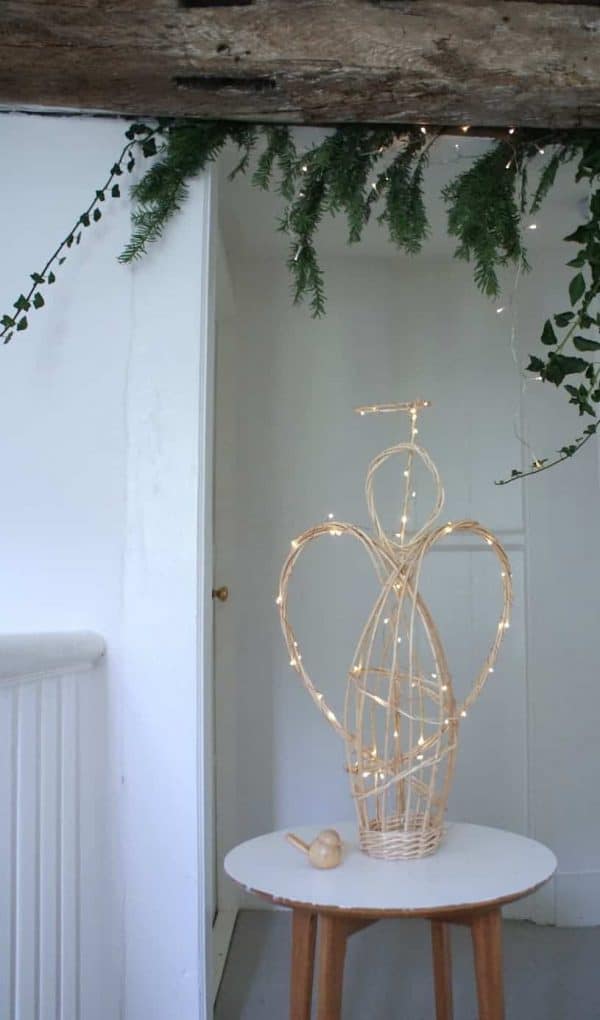 How to make a willow Christmas angel - From Britain with Love