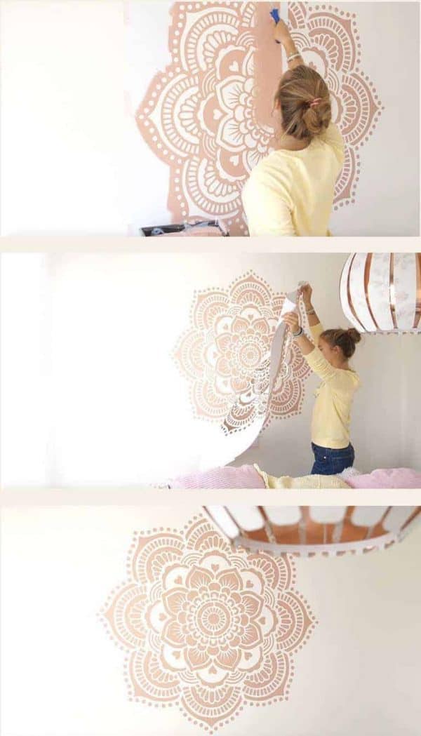 How to stencil furniture with Annie Sloan chalk paint - From Britain ...