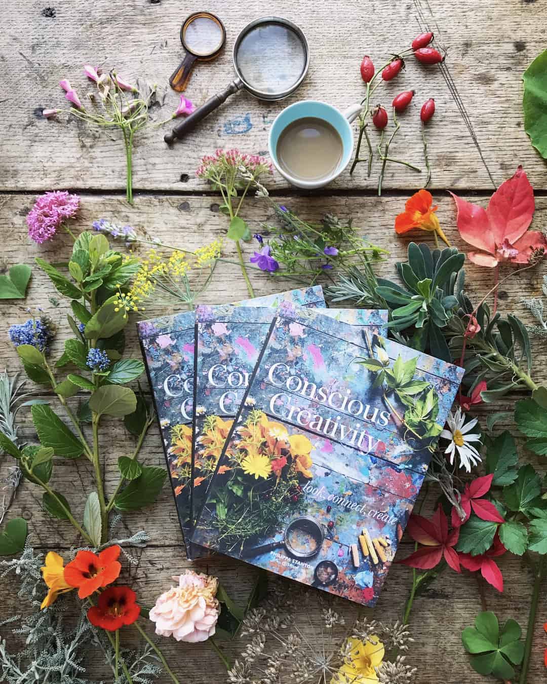 love this conscious creativity book by philippa stanton @5ftinf click through to find out more and see lots of inspiring creative images and ideas from this wonderful book