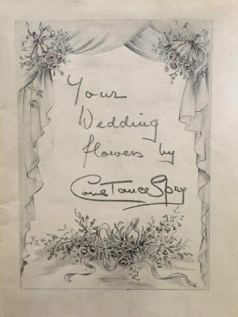 love this your wedding flowers book cover by constance spry - one of one of the simple pleasures and local loves of Sarah Statham, founder of Simply by Arrangement flowers in Hebden Bridge. Click through to discover Sarah's other wonderful local loves #haworth #yorkshire #constancespry #flowerdesign #frombritainwithlove
