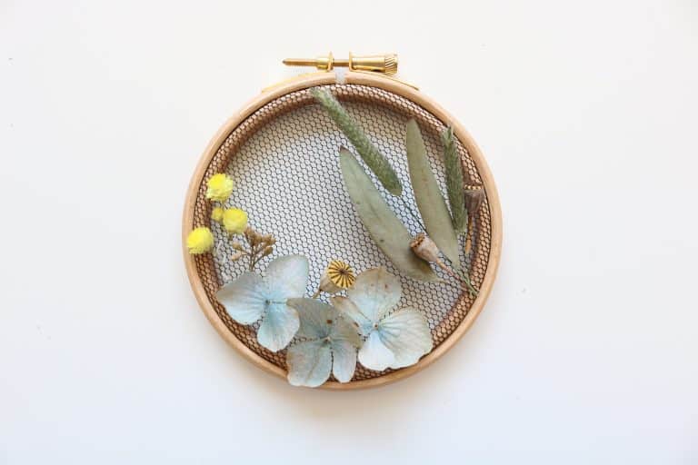 Tiny Wooden Embroidery Hoop Frame Kit Miniature Hoops Jewelry