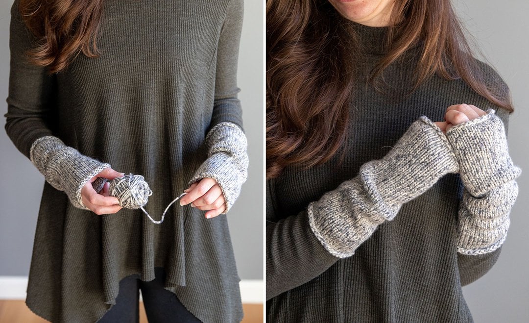 Athena Fingerless Gloves: Free Knitting Pattern