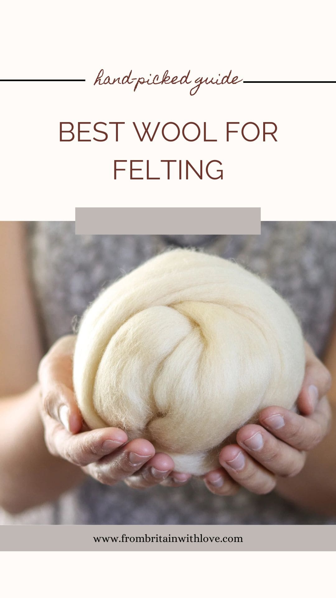Guide to the best wool for felting and needle sculpting - From Britain with  Love