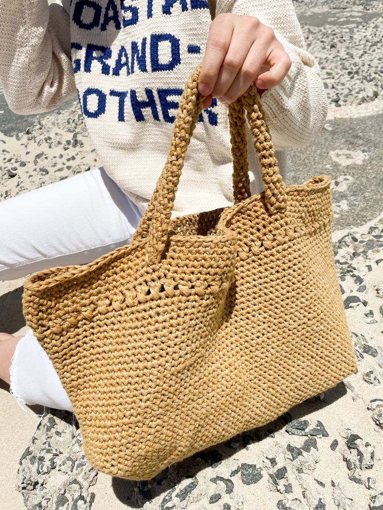 25 most stylish (10 free) crochet market bag patterns - From Britain ...