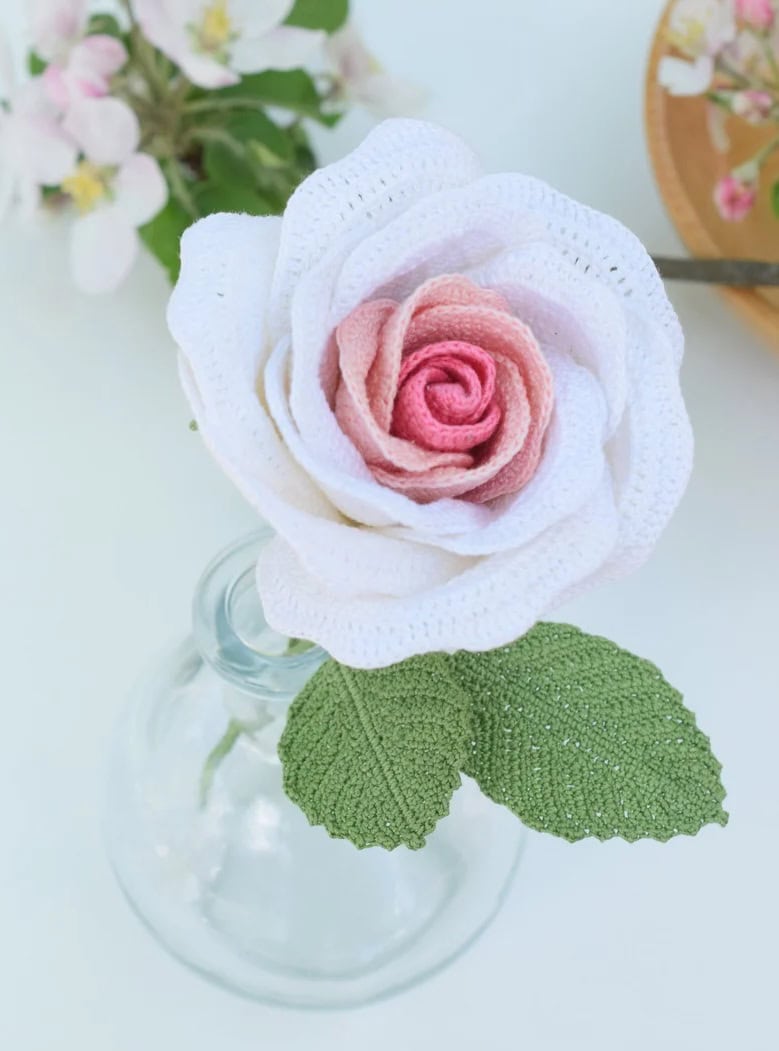 rose crochet pattern